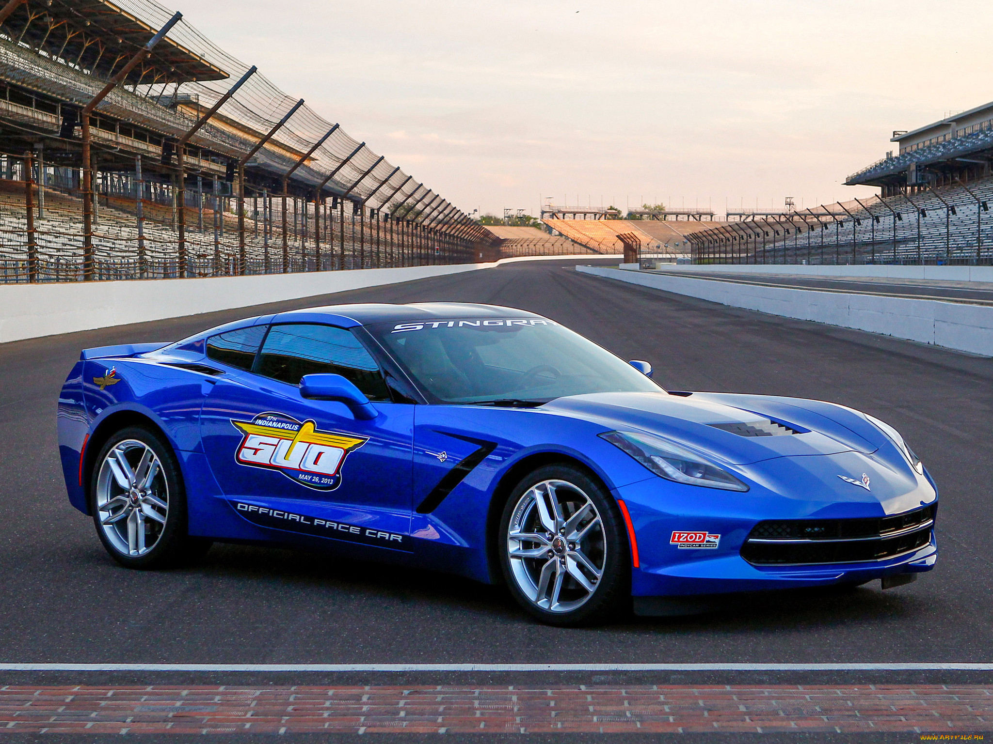 corvette stingray indy 500 pace car 2013, , corvette, stingray, indy, 500, pace, car, 2013, blue